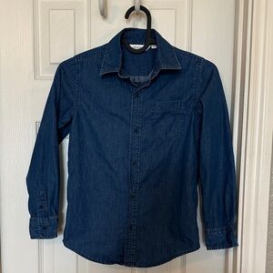 Janie and Jack Indigo Denim Shirt